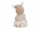 Decorative Figurine Rabbit 9x9x14 Cm Beige Plastic - 9*9*14 cm Clayre & Eef