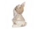 Decorative Figurine Rabbit 9x9x14 Cm Beige Plastic - 9*9*14 cm Clayre & Eef