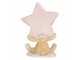 Zimní dekorace králíček s hvězdou Merry Christmas - 8*5*11 cm Clayre & Eef