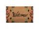 Kokosová rohožka s nápisem Welcome - 75*45*1 cm Clayre & Eef