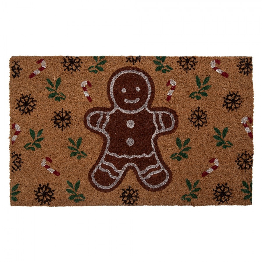 Kokosová rohožka s perníčkem Gingerbread Magic - 75*45*1 cm