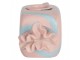 Růžovo-modrý svícen na úzkou svíčku Bonbón Candy - 14*5*5 cm Clayre & Eef