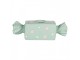 Zelený svícen na úzkou svíčku Bonbón Candy - 14*6*4 cm Clayre & Eef