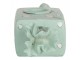 Zelený svícen na úzkou svíčku Bonbón Candy - 14*6*4 cm Clayre & Eef