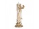 Christmas Decoration With LED Lighting 13x12x34 Cm Gold Colored Plastic - LED 13*12*34 cm Clayre & Eef