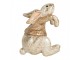 Decorative Figurine Rabbit 6x6x7 Cm Beige Plastic - 6*5*7 cm Clayre & Eef