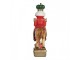 Vánoční dekorace Louskáček Nutcracker na houpacím koni - 24*8*31 cm Clayre & Eef