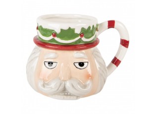 Keramický hrnek Louskáček Nutcracker - 15*12*11 cm / 550 ml