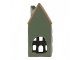 Tealight Holder House 9x8x19 Cm Green Ceramic - 9*8*19 cm Clayre & Eef