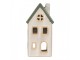 Tealight Holder House 9x8x18 Cm Beige Ceramic - 9*8*18 cm Clayre & Eef
