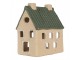 Tealight Holder House 11x8x13 Cm Beige Ceramic - 8*11*14 cm Clayre & Eef