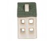 Tealight Holder House 7x7x13 Cm Grey Ceramic - 7*7*13 cm Clayre & Eef
