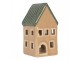 Tealight Holder House 6x6x11 Cm Beige Ceramic - 6*6*11 cm Clayre & Eef