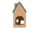 Tealight Holder House 6x6x11 Cm Beige Ceramic - 6*6*11 cm Clayre & Eef
