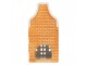 Tealight Holder House 10x10x19 Cm Orange Ceramic - 9*10*19 cm Clayre & Eef