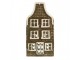 Tealight Holder House 8x8x15 Cm Green Ceramic - 7*7*14 cm Clayre & Eef