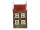 Tealight Holder House 8x8x15 Cm Green Ceramic - 7*7*14 cm Clayre & Eef