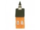 Tealight Holder House 11x7x21 Cm Orange Ceramic - 10*7*21 cm Clayre & Eef
