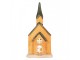Tealight Holder House 9x9x21 Cm Orange Ceramic - 9*8*21 cm Clayre & Eef