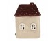 Béžový keramický LED domek Lamont - 7*6*10 cm Clayre & Eef