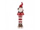 Christmas Decoration Figurine Santa Claus 23 Cm Red White Ceramic - 7.0 cm Clayre & Eef