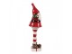Christmas Decoration Figurine Santa Claus 23 Cm Red White Ceramic - 7.0 cm Clayre & Eef