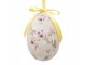 6ks dekorace závěsné vajíčko s květy Spring Egg - Ø 7*10 cm Clayre & Eef