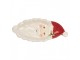 Decorative Bowl Santa Claus 11x25x3 Cm White Ceramic Santa Claus - 11*25*3 cm Clayre & Eef