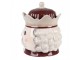 Béžová keramická dóza Louskáček Nutcracker - Ø 16*19 cm Clayre & Eef