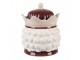 Béžová keramická dóza Louskáček Nutcracker - Ø 16*19 cm Clayre & Eef