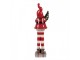 Christmas Decoration Figurine Santa Claus 30 Cm Red White Ceramic - 9.0 cm Clayre & Eef