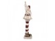 Béžová keramická dekorace Santa Claus ChrisMs - 9*8*30 cm Clayre & Eef