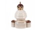 Béžová keramická dekorace Louskáček Nutcracker - 17*12*23 cm Clayre & Eef