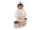 Béžová keramická dekorace Louskáček Nutcracker - 17*12*23 cm Clayre & Eef