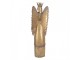 Zlatá antik kovová dekorace anděl Christmas Angel - 20*16*52 cm Clayre & Eef