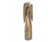 Zlatá antik kovová dekorace anděl Christmas Angel - 17*10*46 cm Clayre & Eef