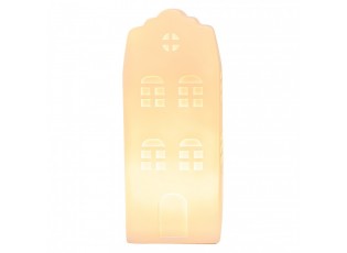 Kids Night Light House LED 9x9x21 Cm White Plastic - LED 9*9*21 cm