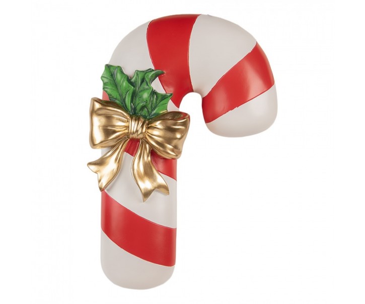 Dětská stolní LED lampička cukrová hůl Candy Cane - 22*8*33 cm Clayre & Eef