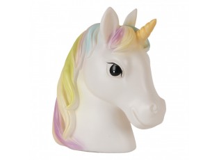 Dětská stolní LED lampička bílý jednorožec Unicorn - 22*14*24 cm