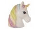 Dětská stolní LED lampička bílý jednorožec Unicorn - 22*14*24 cm Clayre & Eef