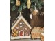 Keramický talířek perníková chaloupka Gingerbread Cott - 20*18*3 cm Clayre & Eef