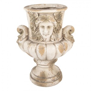 Béžový antik květináč v barokním stylu Baroque - 36*38*50 cm