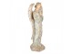 Béžová antik dekorace socha anděl Angel Vintage - 28*20*70 cm Clayre & Eef