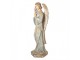 Béžová antik dekorace socha anděl Angel Vintage - 28*20*70 cm Clayre & Eef