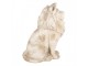 Béžová dekorativní antik socha lva Lion - 50*30*62 cm Clayre & Eef