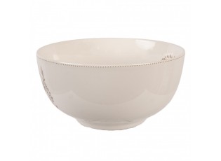 Bowl 500 Ml Beige Porcelain Deer - ? 14*7 cm / 500 ml