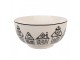Miska s perníkovými chaloupkami Gingerbread Bliss - Ø 14*7 cm / 500 ml Clayre & Eef