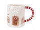 Mug Gingerbread House 400 Ml White Ceramic - 14*9*10 cm / 400 ml Clayre & Eef