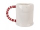 Mug Gingerbread House 400 Ml White Ceramic - 14*9*10 cm / 400 ml Clayre & Eef