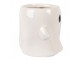 Bílý keramický hrneček Ghost - 14*9*10 cm / 350 ml Clayre & Eef